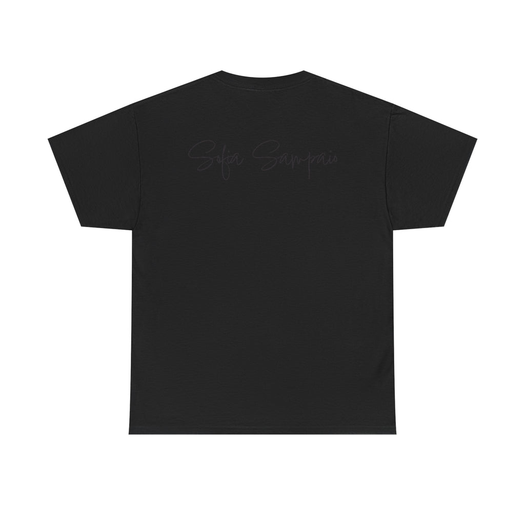 Retro Star Portrait T-Shirt — 'Sofia Sampaio' Script Back Tee